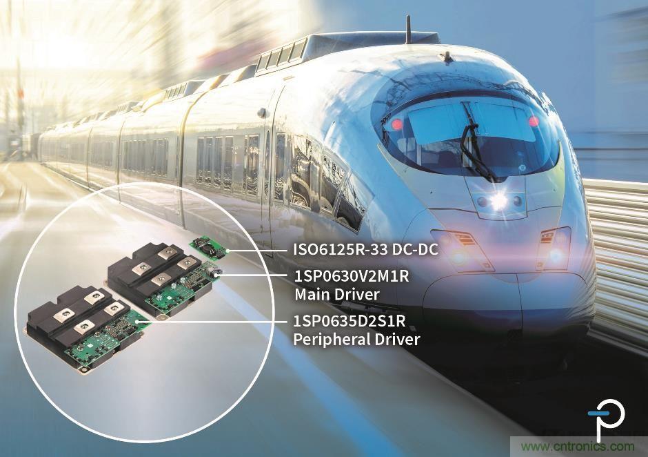 PI 面向轨道交通应用推出 SCALE-2 即插即用型门极驱动器