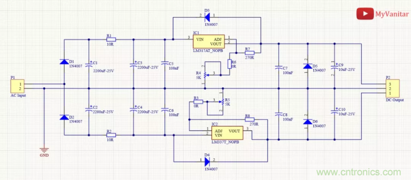 怎样构建可调线性AC-DC电源供用户自由调节? 怎样构建可调线性AC-DC电源供用户自由调节?
