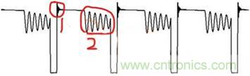 反激电源MOS管两次振铃现象