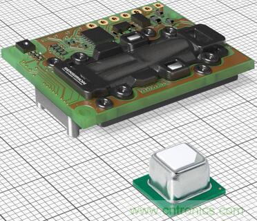 Alps Alpine与Sensirion合作，推出比方糖还小的光声光谱法CO2传感器