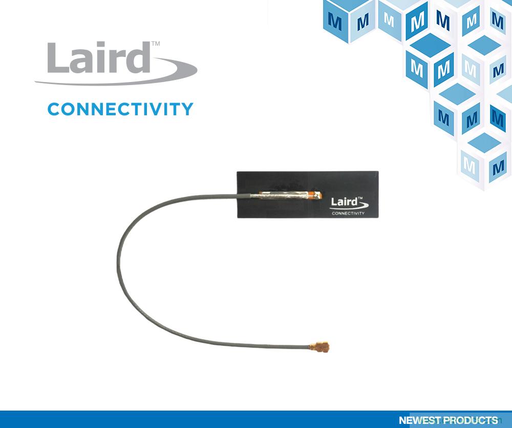 贸泽开售Laird Connectivity的全新Mini NanoBlade Flex 6E天线