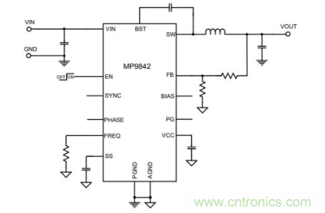 详解内置功率MOSFET的高频同步整流降压开关变换器