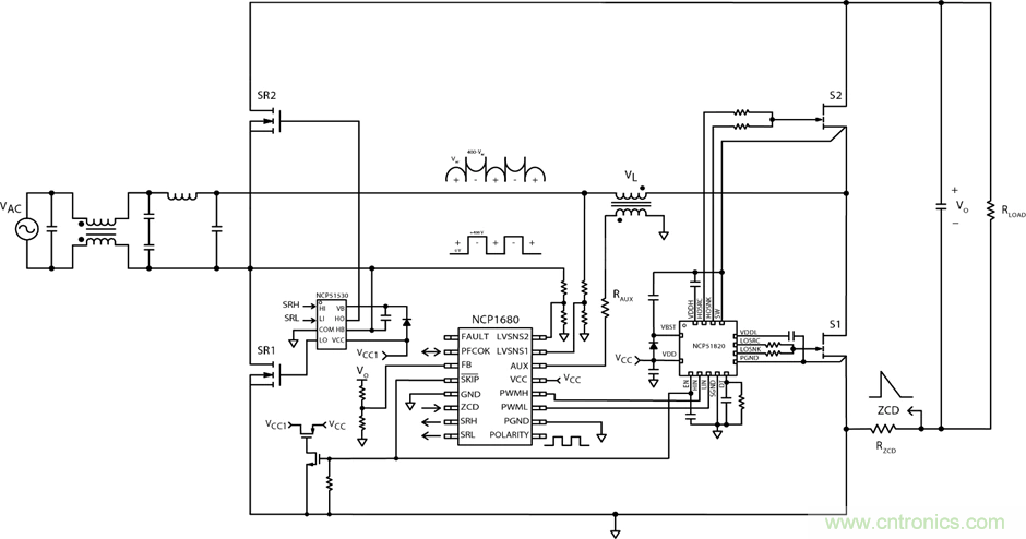 业界首款智能混合信号无桥图腾柱 PFC 控制器解决 AC-DC 电源能效挑战