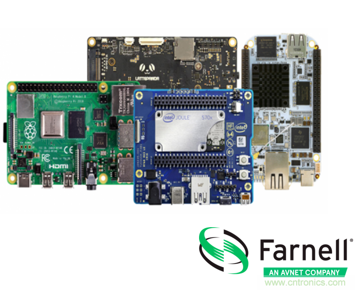 e络盟发布：工业和物联网应用低成本单板机的需求日益增长