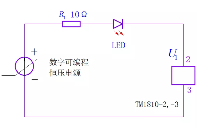 TM1810-3， TM1810-2 LED恒流驱动IC