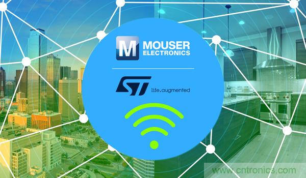 贸泽电子联手STMicroelectronics推出全新内容网站聚焦无线解决方案 贸泽电子联手STMicroelectronics推出全新内容网站聚焦无线解决方案