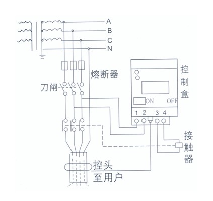 漏電保護器接線圖