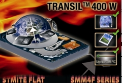 意法半导体（ST）超小Transil瞬变电压抑制二极管SMM4F系列