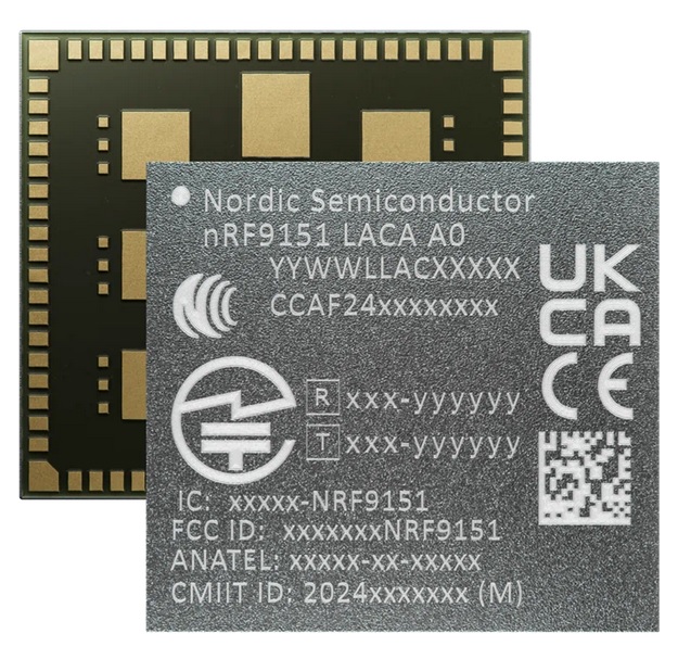 Nordic Semiconductor推出 nRF9151 SiP扩展 nRF91系列