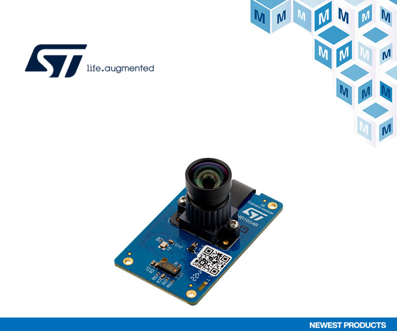 贸泽开售用于机器人和机器视觉的STMicroelectronics B-CAMS-IMX模块