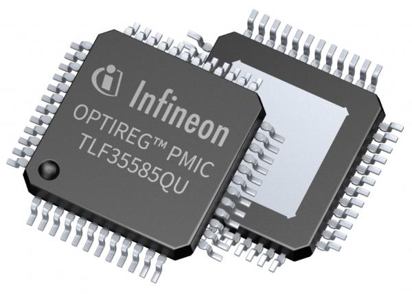 英飞凌推出符合高标准汽车应用要求的新型OPTIREG TLF35585电源管理芯片