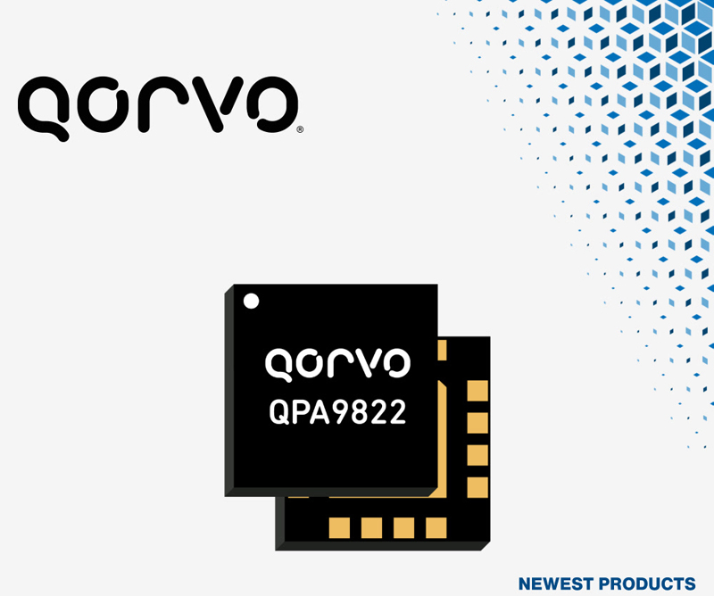 高集成、高线性！贸泽开售Qorvo QPA9822线性放大器，5G预驱性能跃升