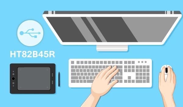 碳膜键盘终极方案：HOLTEK单芯片集成LDO的OTP MCU量产