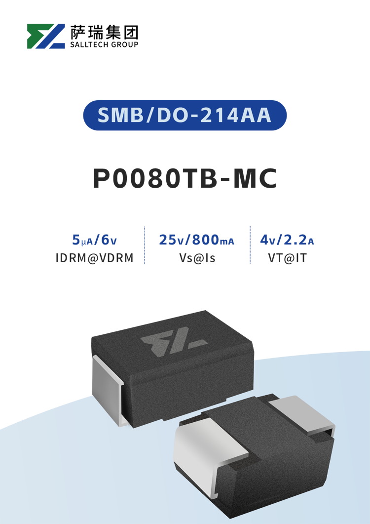 800A巨浪冲不垮！萨瑞微这款保护器件让千兆网口“既安全又流畅”