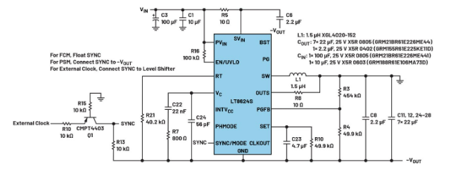 化“正”为“负”,一文读懂如何从正电压高效产生负电压 化“正”为“负”,一文读懂如何从正电压高效产生负电压