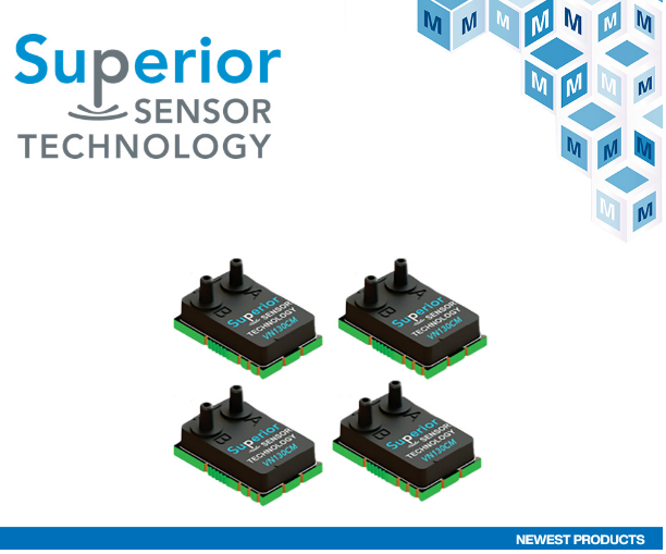 贸泽备货Superior Sensor Technology 的VN系列压力传感器