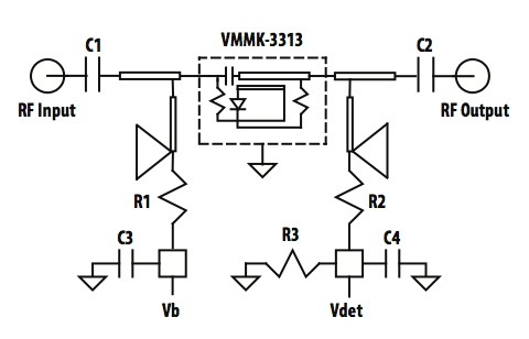 在 15 至 33 GHz 应用中使用 VMMK－3313