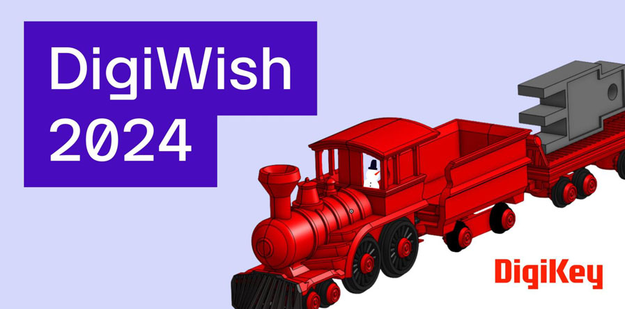 DigiKey 于2024 年 12 月 1 日正式启动第 16 届年度 DigiWish 佳节献节活动