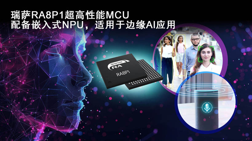 边缘算力革命！瑞萨电子新款1GHz MCU实现35倍AI推理加速