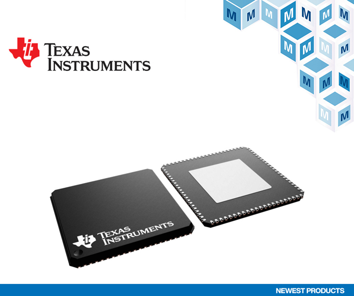 贸泽电子开售Texas Instruments TDES9640解串器集线器