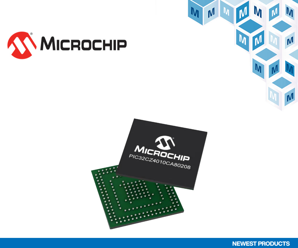 贸泽开售Microchip Technology PIC32CZ CA MCU