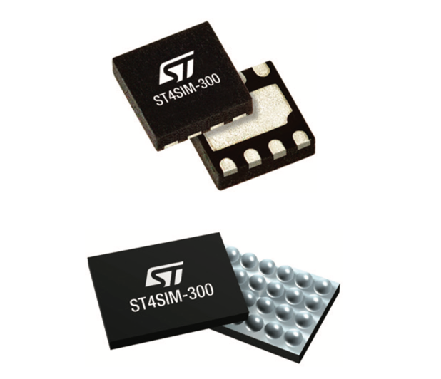 ST4SIM-300M：新一代支持GSMA标准的eSIM芯片