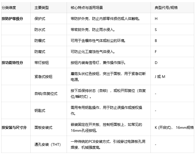 工程师视角：一文掌握按钮开关的选型与应用