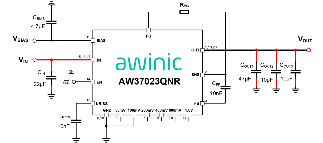 艾为3A/5μV超静音LDO问世！破解5G基站电源噪声困局