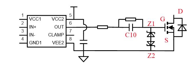 SiC MOSFET替代Si MOSFET,只有单电源正电压时如何实现负压？