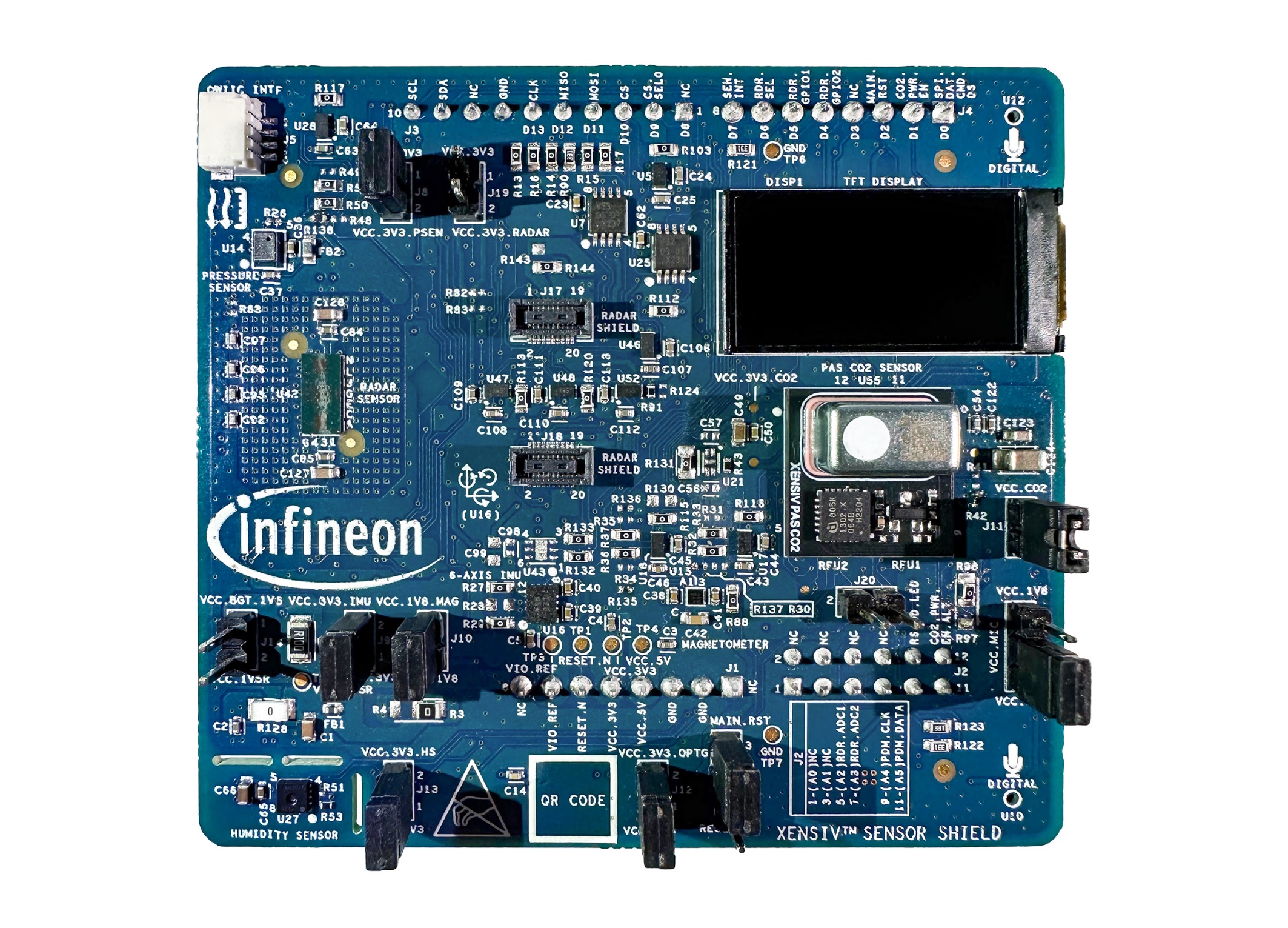 英飞凌推出用于Arduino的XENSIVTM传感器扩展板