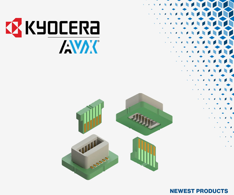 贸泽开售能提供灵活高性能连接的KYOCERA AVX 9159-800双入口卡边缘连接器