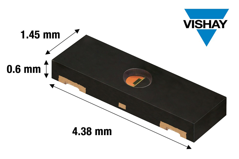 厚度仅0.6mm！ Vishay首发汽车级超薄光传感器突破空间限制