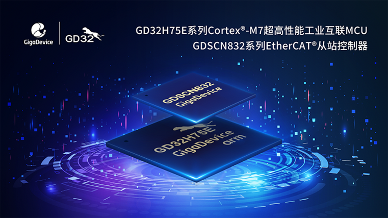突破多轴同步瓶颈：兆易创新GDSCN832 EtherCAT从站控制器助力工业机器人升级