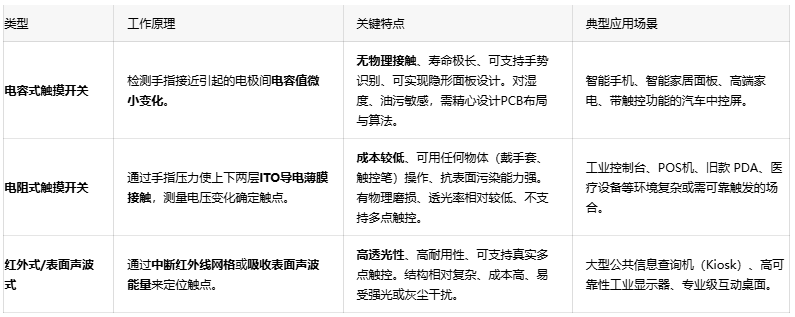 深度剖析触摸开关的工作原理与设计优势 深度剖析触摸开关的工作原理与设计优势