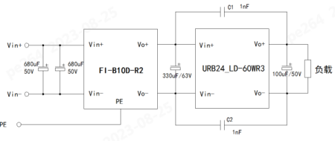 金升阳推出DC/DC模块电源适用的有源滤波器——FI-B10T(D)-R2