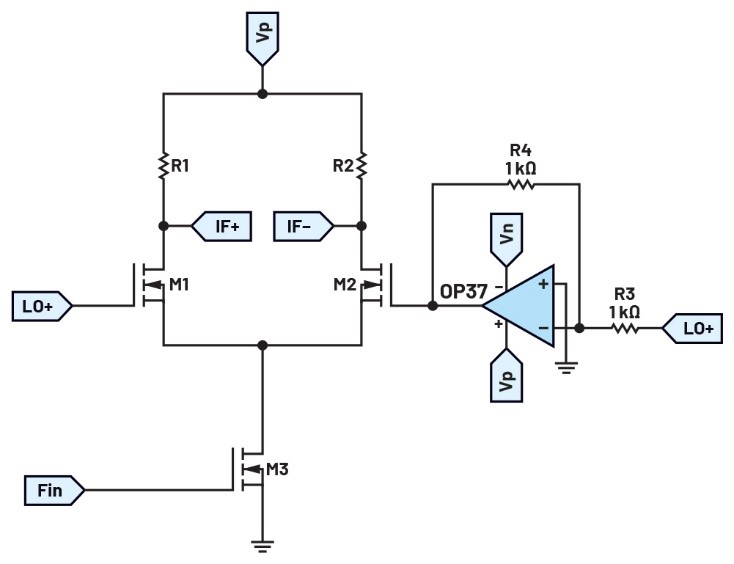 ADALM2000实验指南:有源混频器设计与转换增益分析 ADALM2000实验指南:有源混频器设计与转换增益分析