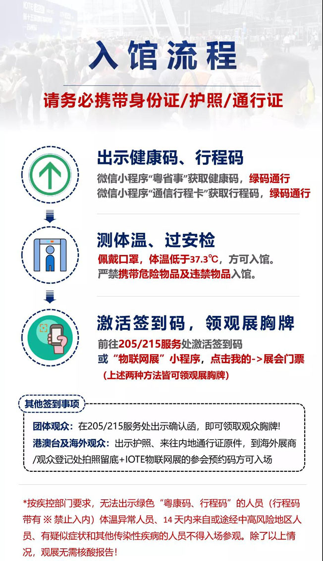 IOTE物联网展参观指南丨面对面对接最优秀的企业，听最前沿的会议！