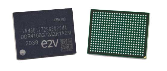 Teledyne e2v的8 GB DDR4存储器进入太空