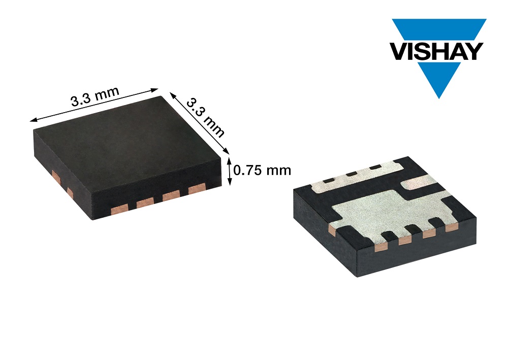 Vishay推出TrenchFET® 第五代功率MOSFET---SiSD5300DN