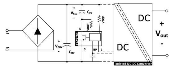 使用 GaN IC 离线电源的大容量电容器优化