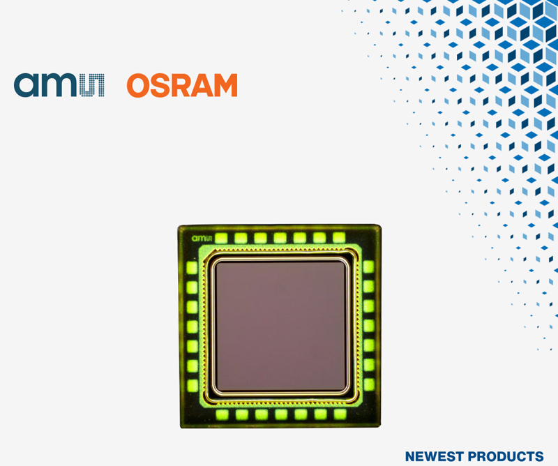 贸泽开售ams OSRAM Mira016 CMOS NIR图像传感器