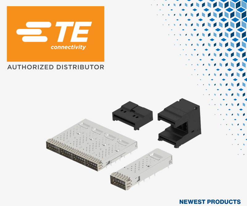 400Gbps时代来临！贸泽开售TE 112G QSFP连接器，支持112G-PAM4调制