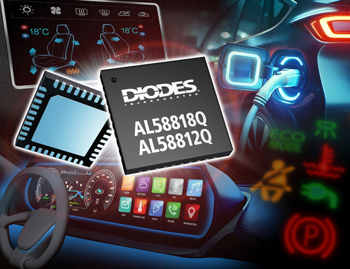 高效能汽车照明：Diodes双系列LED驱动器降低系统成本与复杂度