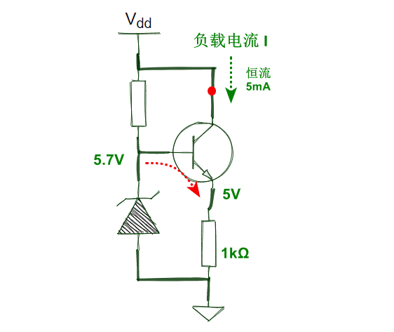 几种三极管恒流源