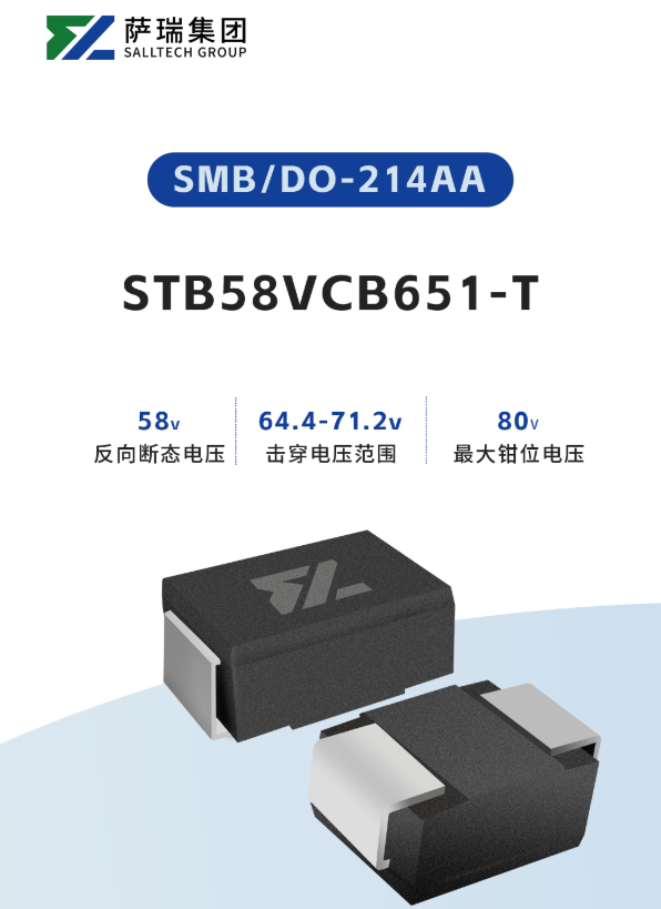 萨瑞微电子STB58VCB651-T助力高密度PoE部署，让网络设备更可靠