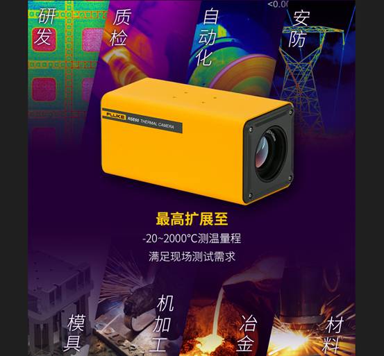 福禄克发布在线式红外热像新品！