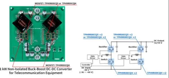 东芝推出150 V N沟道功率MOSFET TPH9R00CQ5