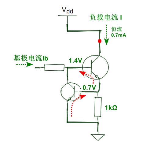 几种三极管恒流源