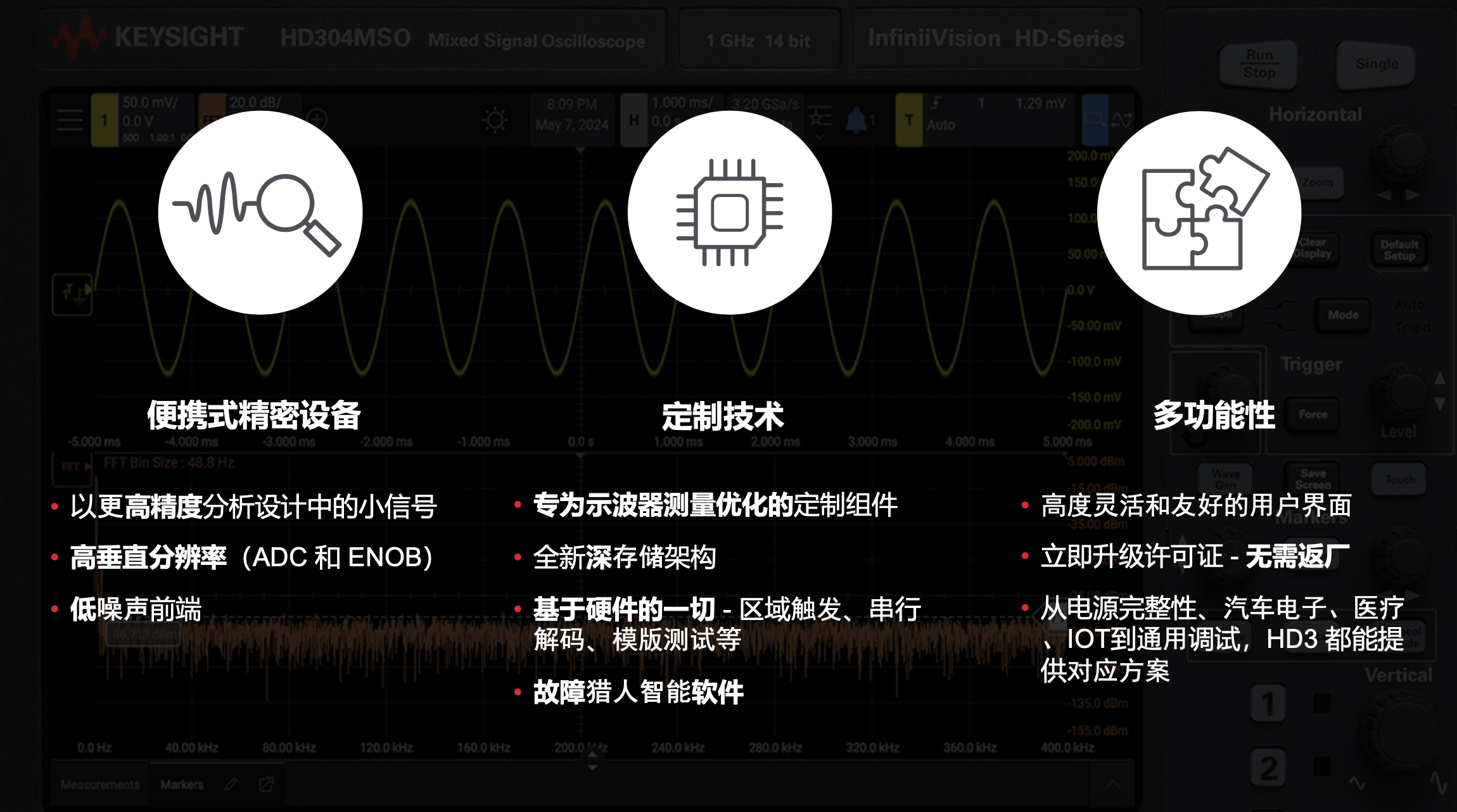是德科技掀起新革命：通用示波器正式迈入14bit ADC时代