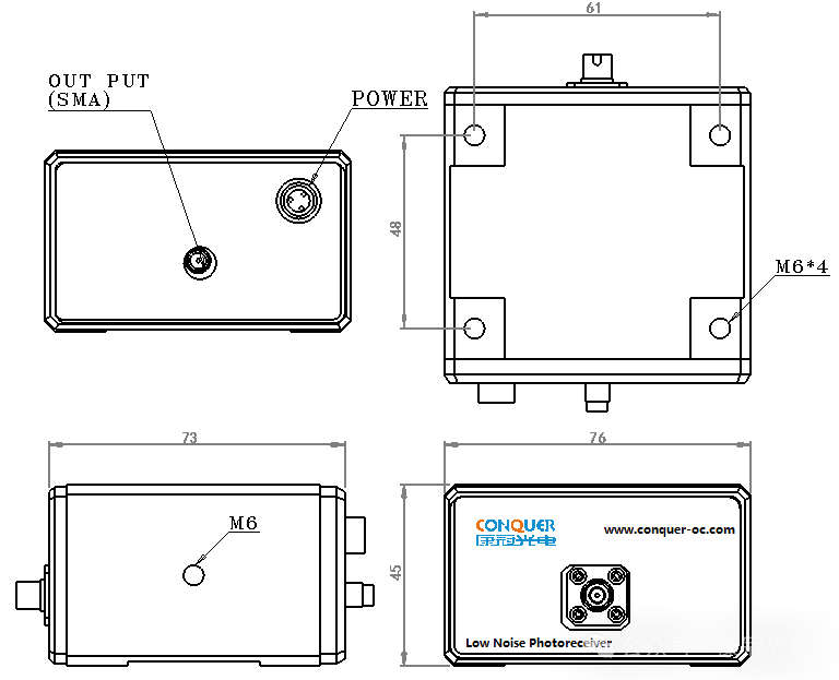 2GHz带宽+0.5nW灵敏度！康冠光电KG-PR探测器解锁pW级光信号捕获